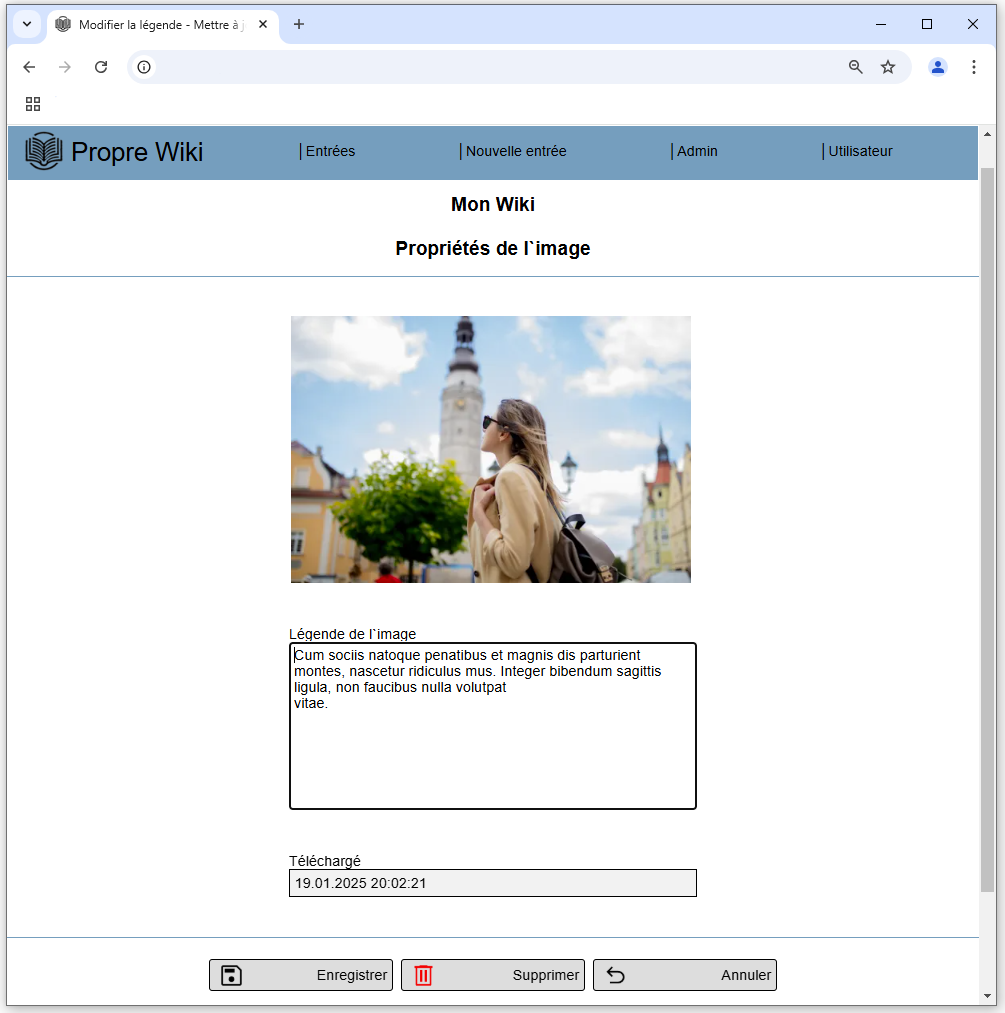 Ajouter des textes à vos images